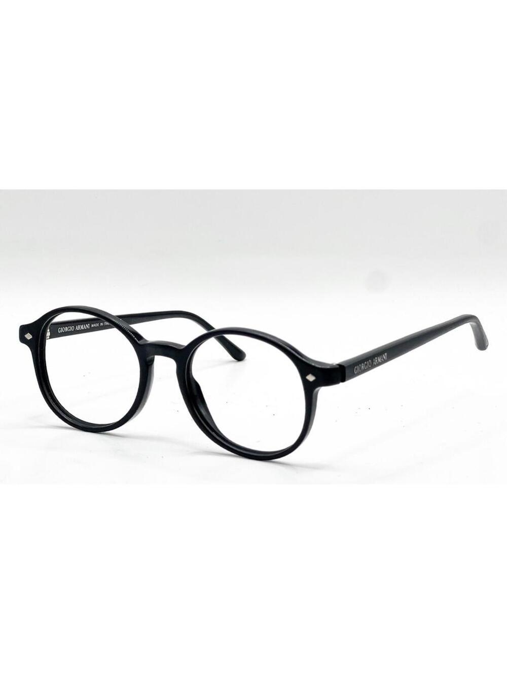 Giorgio Armani Ar 7004 5001 Top Matte Black/Shiny Authentic Eyeglasses 49-19-145